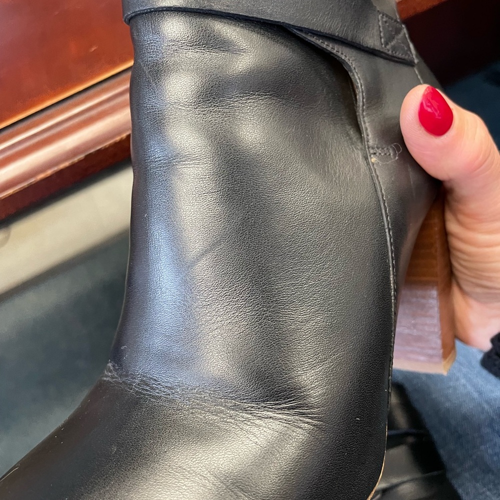 Sézane Black High Jonas Ankle Boots 6 - Picture 10 of 16